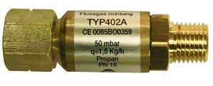 Protection de rupture du tuyau 1,5 kg / h