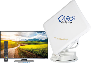 Antenne satellite automatique Caro+ Premium avec TV Oyster Basic