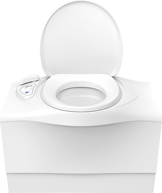 Toilettes à cassette Thetford C402-X sans porte, couleur blanc