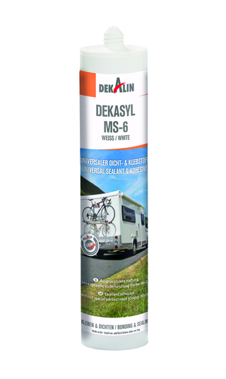Colle Dekasyl MS-6 cartouche 310 ml blanc