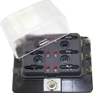 Support de fusible Büttner 6 FS - LED