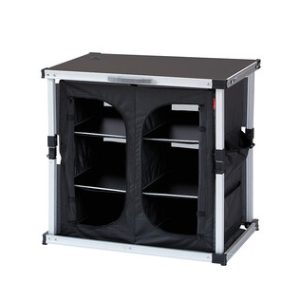 Armoire de rangement Isabella Double Noir