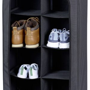 Organiseur de chaussures Isabella pliable anthracite