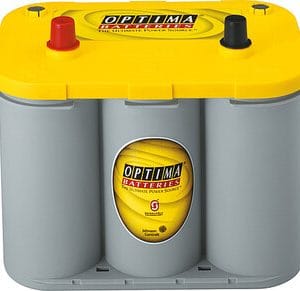 Kit Power pour Mover XT 4 se compose du kit Power GV _9913952_ + batterie Optima Yellow Top _9952550_