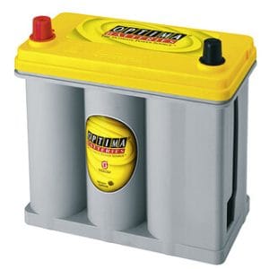 Kit Power light pour Mover XT et XT 2 composé du kit Power GV 9913952 + batterie Optima Yellow Top 9912796