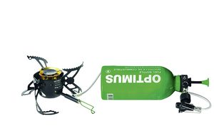 Réchaud Optimus Polaris avec bouteille de combustible de 0,4 L _vide_