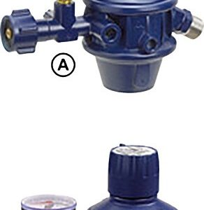 Installation 2 bouteilles GOK Caramatic BasicTwo 30mbar 1,5kg/h comb.W x G 1/4 LH-KN