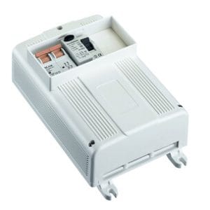 Boite à fusible RCCB 40A/30mA fusible 2 poles 13 A