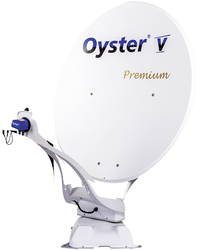 Antenne satellite automatique Oyster 5 85 Premium avec TV Oyster Basic 19 pouces