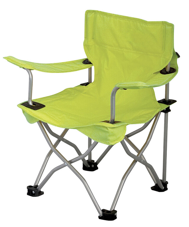 Chaise enfant Eurotrail Ardeche pliante citron vert