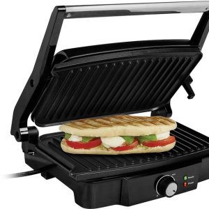 Grill de contact TRISTAR 28 x 17 cm Ouverture à 180° possible