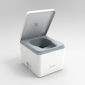 Toilettes séparées Trelino® Evo S couleur blanche