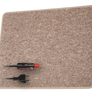 Tapis chauffant PRO CAR 60 x 40 cm 12 V / env. 25 W couleur marron clair