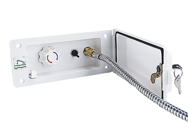 Clapet d’alimentation pour eau chaude Blanc