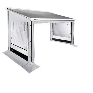 Paroi lat. Thule Residence G3 5200 / 5003 / 4900 Avancée 250 Haut. de montage 230 - 244 cm Équerre install. à plat 30 cm