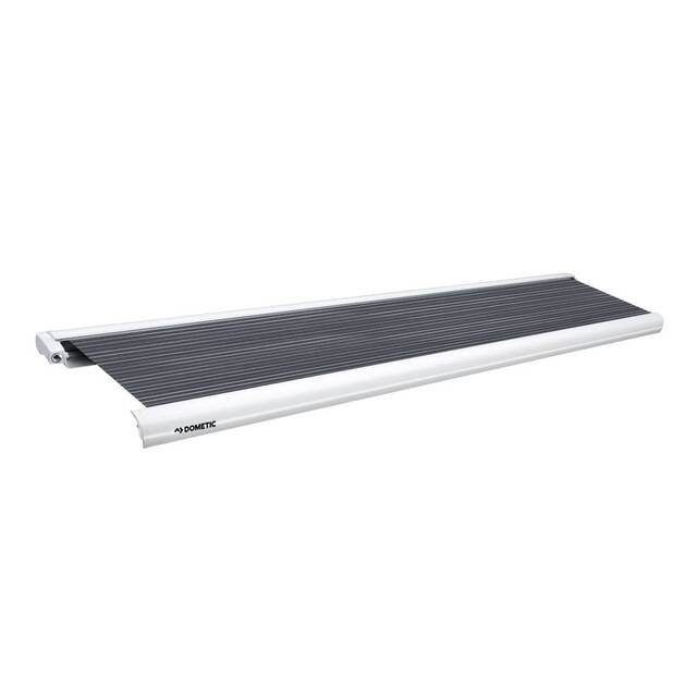Store de toit DOMETIC PerfectRoof PR 2500 350 x Toile col. horizon grey, Cadre Cadre col. blanc, moteur 12 V – Image 4