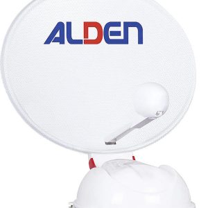 Antenne satellite auto Alden AS4 60 SKEW / GPS Ultrawhite A.I.O. SMART 19 pouces