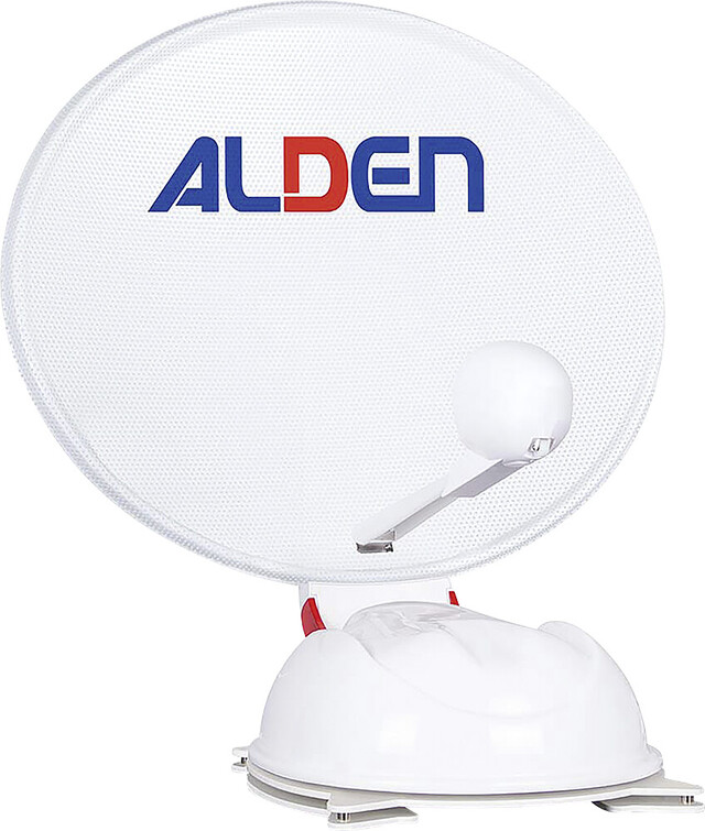 Antenne satellite auto Alden AS4 60 SKEW / GPS Ultrawhite A.I.O. SMART 19 pouces