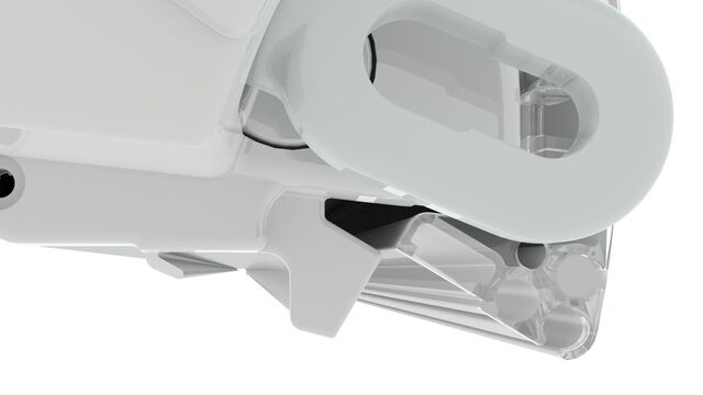Kit store de toit F80 S adaptable sur Fiat Ducato toile gris royal boîtier blanc polaire – Image 7