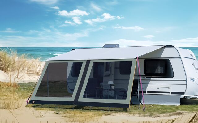 Paroi avant WIGO Breeze Front Basic 260 x 180 cm Couleur mousse