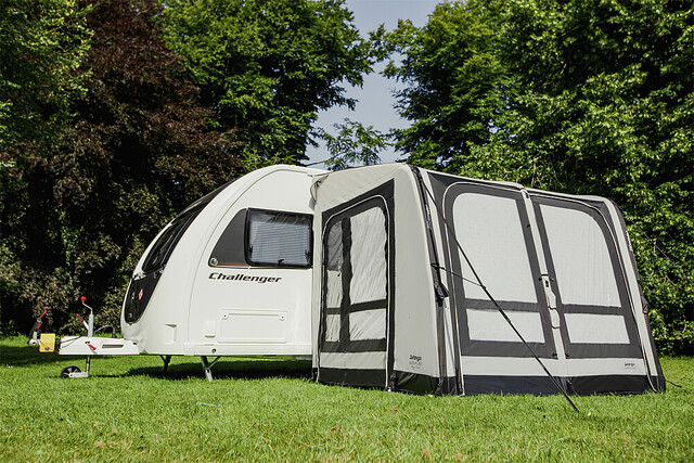 Tente caravane Vango Baletto Air 260 Elements Shield, pas de sol gris violet – Image 7