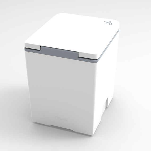 Toilettes séparées Trelino® Evo L couleur blanche – Image 3