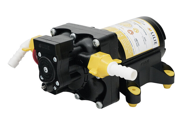 Pompe à membrane LILIE Soft 12 V, 12,2 l/min, 3,1 bars