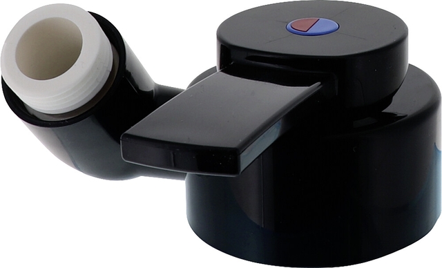 Mitigeur Comet Florenz Compact M3 AT avec raccord pour la douche Couleur noir mat