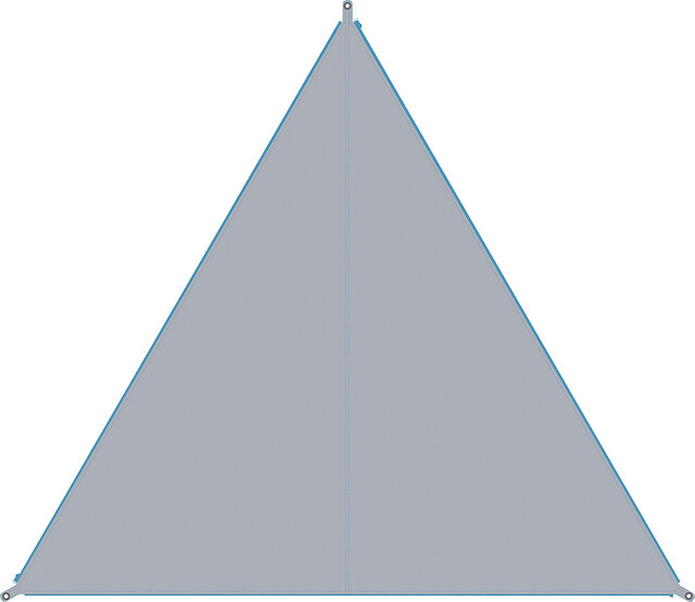Auvent BENT Zip-Canvas coloris gris / bleu clair RV – Image 7