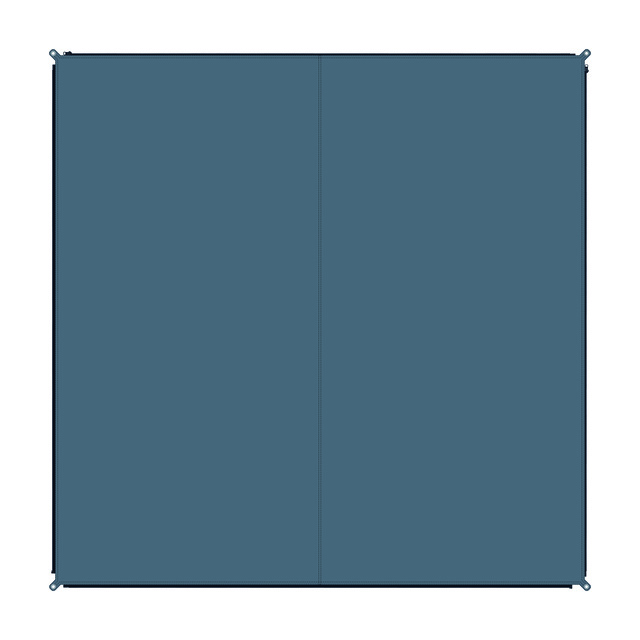 Tapis BENT Zip-Carpet coloris uni gris foncé