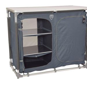 Placard de camping DEFA 6 compartiments, bleu