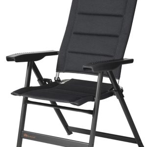 Chaise pliante Dukdalf Presto noir/noir