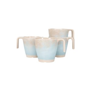Tasse à anse mélamine gimex Stone Line couleur beige