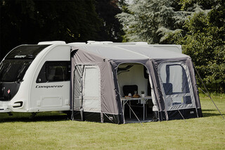 Tente caravane Vango Baletto Air 260 Elements Shield, pas de sol gris violet – Image 2