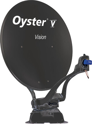 Antenne sat auto Oyster 5 Premium 85 Single coloris anthracite Inclus Smart TV 19 pouces – Image 2