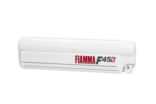 Store mural Fiamma F45 blanc polaire 260 VW T5 California long. store 263 cm Avancée 200cm coul. royal grey – Image 2