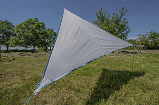 Auvent BENT Zip-Canvas coloris gris / bleu clair RV – Image 11