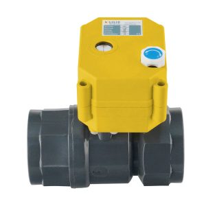 Robinet boisseau sphér. Élec. Système, plastique 1 1/4''